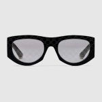 Rectangular frame sunglasses